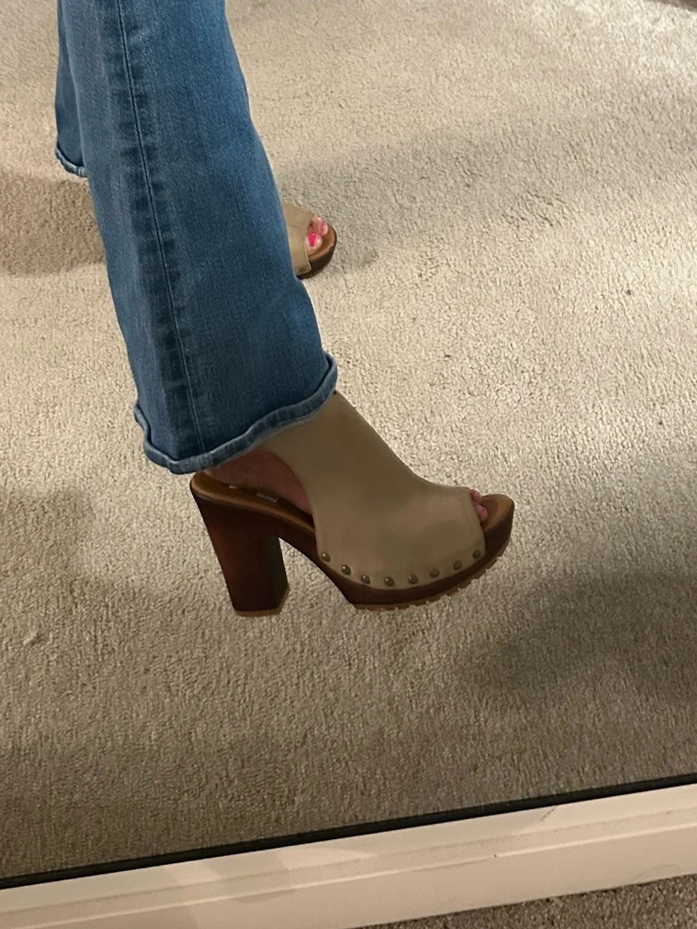 Platform Clog Sandals with Buckle from Korks